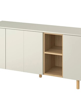 宜家代购莱德莫 柜子，浅米灰色，150x42x75 厘米