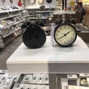 宜家国内代购德卡闹钟时钟定时钟经典款式复古创意懒人闹钟床头钟