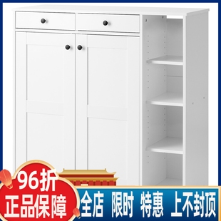 维特贝里特 鞋 柜 厘米简约收纳柜 IKEA宜家 储藏白色 105x40x107