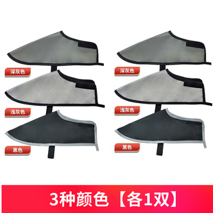 夏季轻盈透气理发师防碎发美发鞋套布料款防扎脚不起雾美发剪发