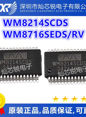 WM8214SCDS WM8214 WM8716SEDS/RV WM8716 SSOP-28 进口接口芯片