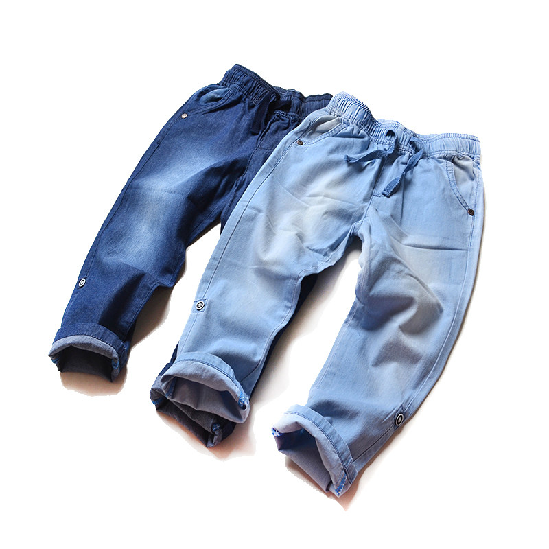 童装纯棉春秋薄款休闲裤