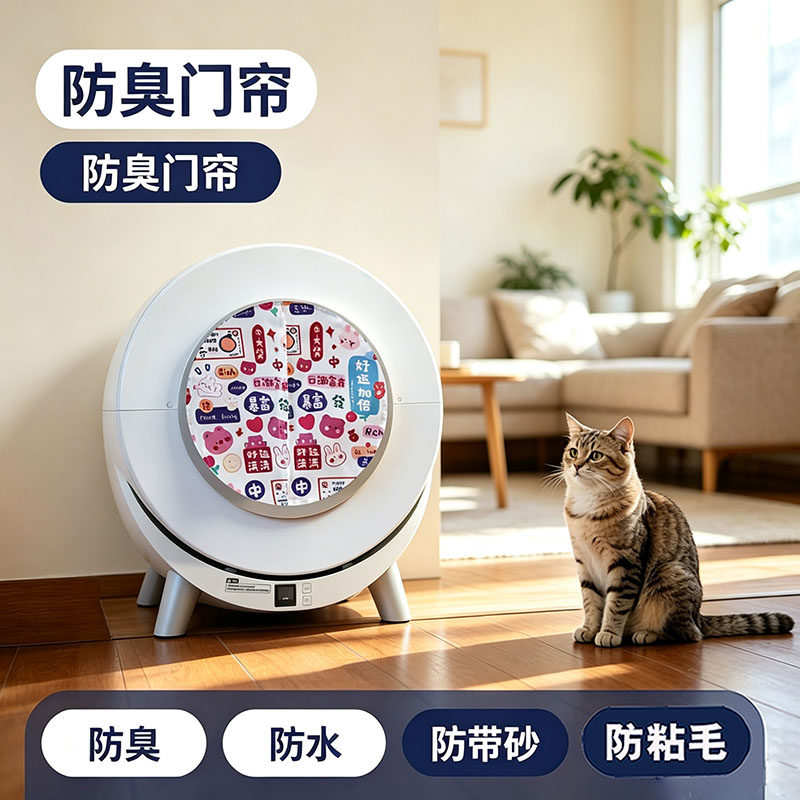 Notty智能猫砂盆防水防臭帘