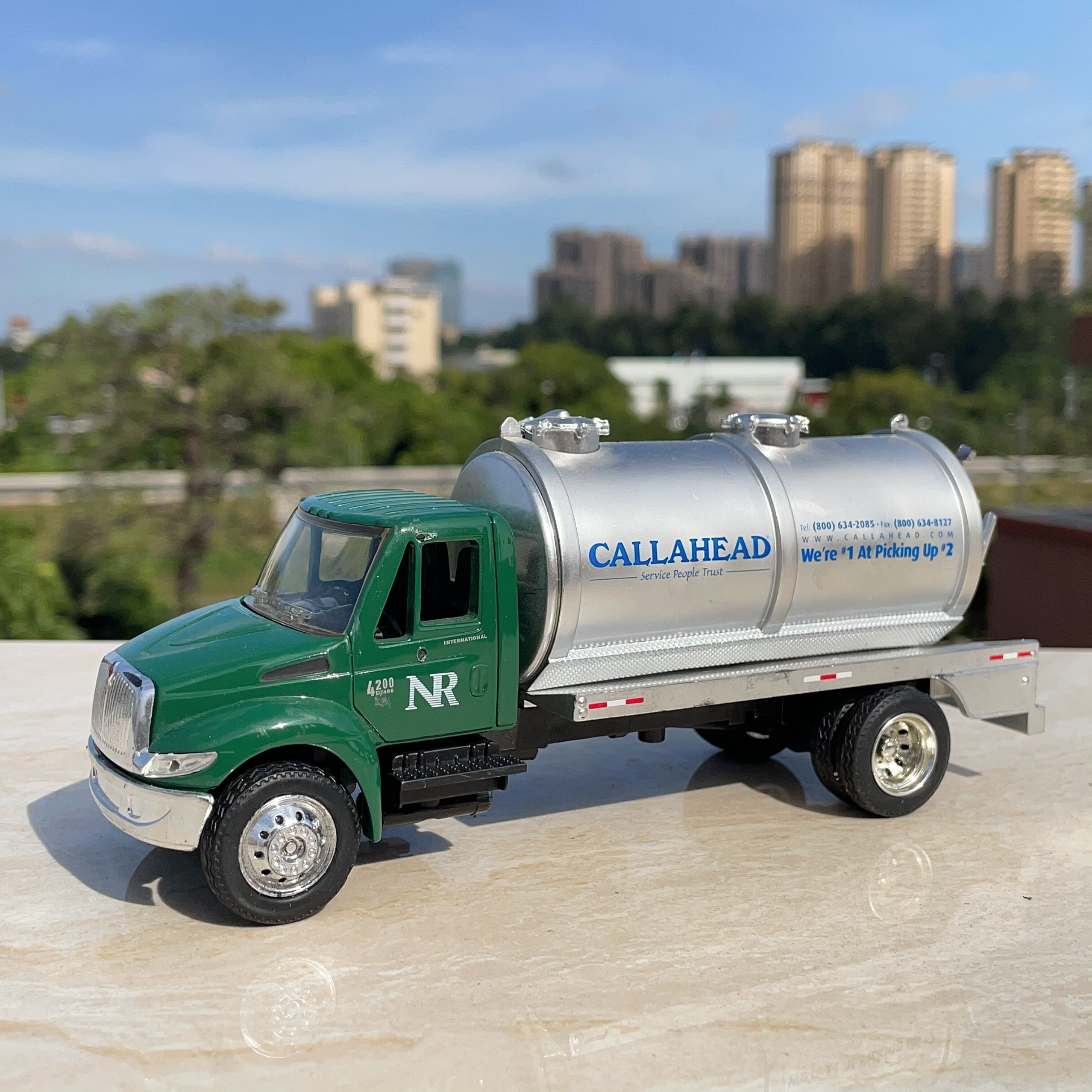 缺后视镜 散货1:43万国卡车模型改装配件