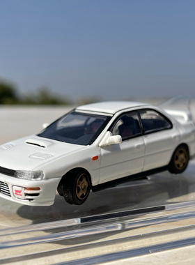 经典JDM1:64斯巴鲁翼豹WRX STi 合金汽车模型