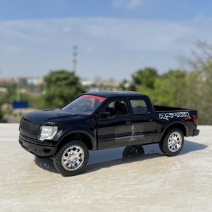 散货1 小货车模型 32福特猛禽F150皮卡 合金汽车模型美式