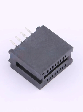 WingTAT 1.27mmPCI总线插座16P直脚金手指插槽无耳 HED16LP03BK