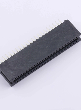 WingTAT 1.27mmPCI总线插座80P直脚金手指插槽无耳 HED80LP03BK