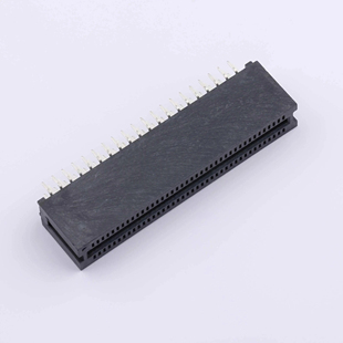 WingTAT 1.27mmPCI总线插座80P直脚金手指插槽无耳 HED80LP03BK