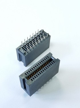 WingTAT野口 1.27mmPCI总线插座 60P 直脚金手指插槽 无耳