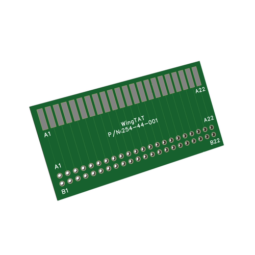 WingTAT野口 2.54mm 总线 44p 金手指测试板