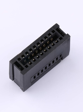 WingTAT 2.54mm压线式总线无耳16p CE-225F 黑色 EC16P03BK-0001