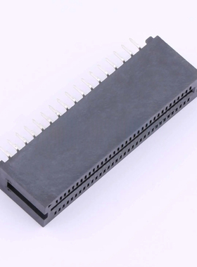 WingTAT 1.27mmPCI总线插座68P直脚金手指插槽无耳 HED68LP03BK