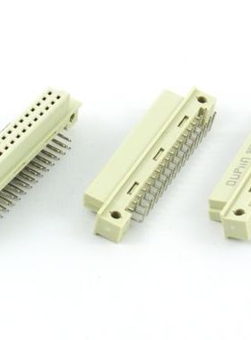 欧式插座 DIN 9001-38441C00A 244 2*22P 44P 母头弯孔 2.54间距