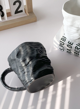 zealous马克杯轻奢高级感高颜值陶瓷情侣水杯设计感小众咖啡杯子