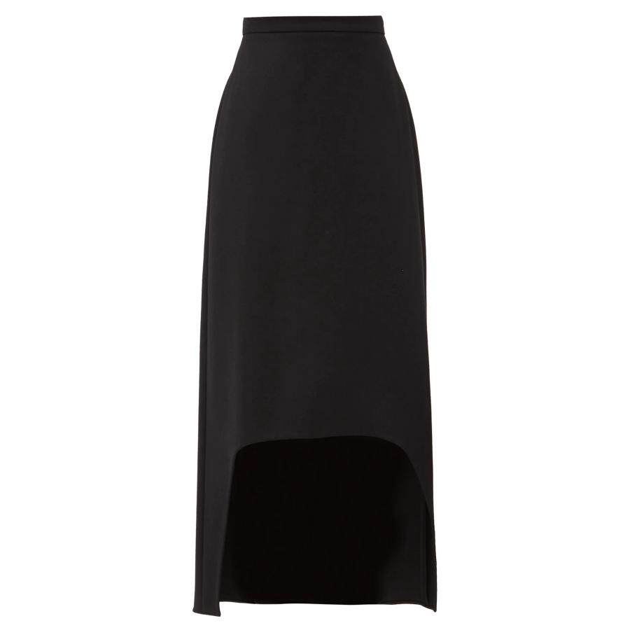 GMT英国代购20秋冬 Alexander McQueen 黑色羊毛中长半身裙|msdalam kategori Butik wanita / wanita, skirt - dari Buy2taobao.com untuk memberikan perkhidmatan ejen Taobao profesional membeli
