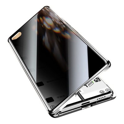 适用双面玻璃荣耀手机手机壳创意