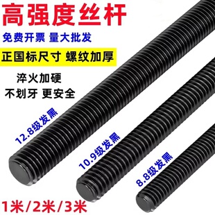 8.8级丝杆牙条全牙螺纹杆通丝牙杆M6M8M10M12M14