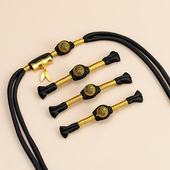 旗袍盘扣扣子国风金竹长尾辫子流苏一字扣传统服饰手工纽扣装 饰扣