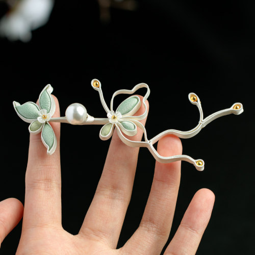 中式旗袍盘扣兰花花扣手工纽扣