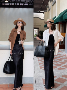 双色高级感极简风慵懒宽松气质衬衫 经典 新款 NeedShop12024夏季