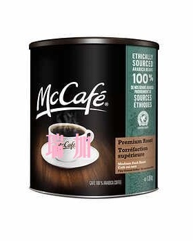包邮加拿大McCafe阿拉比卡细磨咖啡粉中深度烘焙1.36KG滤煮咖啡