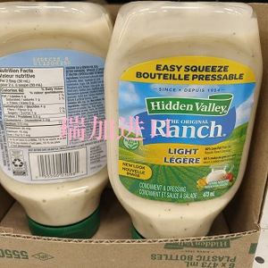 包邮！加拿大Hidden Valley Ranch经典大牧场清淡沙拉酱473ml拌菜