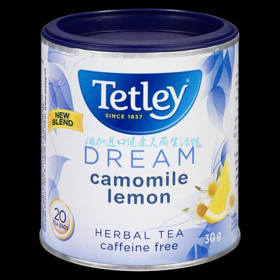 TETLEY花草茶DREAM洋甘菊柠檬