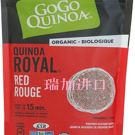 包邮加拿大Gogo Quinoa天然有肌皇家红藜麦500克*2包非转基无麸质