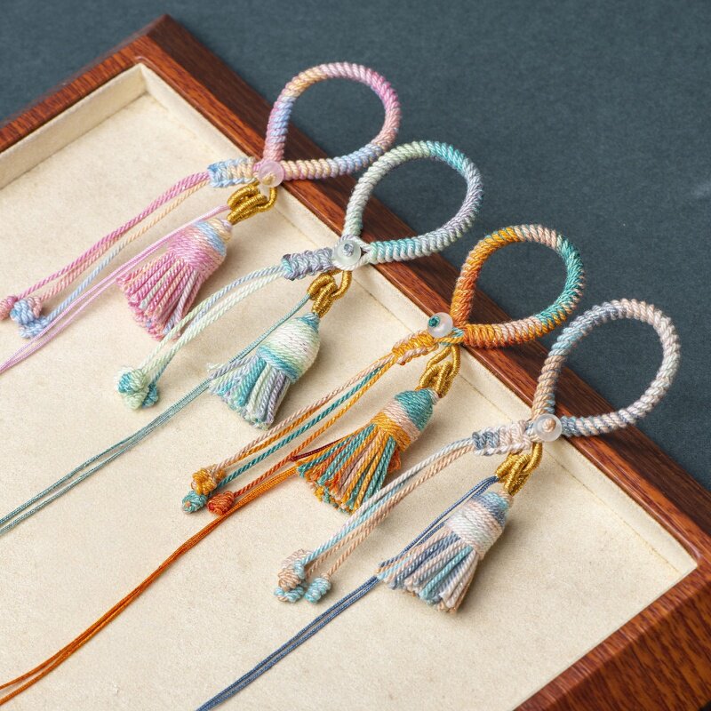 幻彩棉线流苏藏式DIY半成品