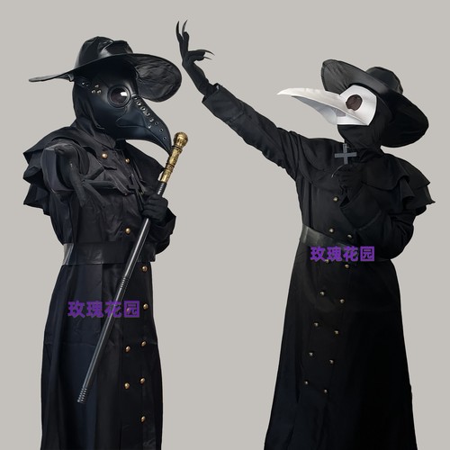 万圣节SCP049瘟疫医生cos服套装