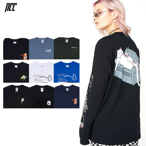 新衣城RIPND贱猫长袖T