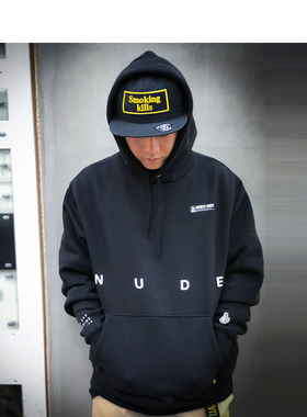 新衣城 #FR2 Pixelated Nude Hoodie 秋冬马赛克印花潮牌连帽卫衣