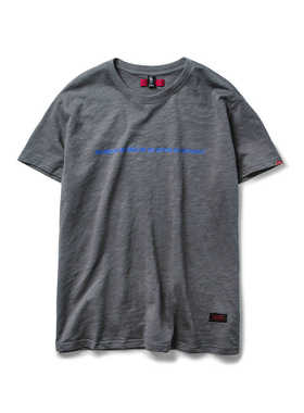 新衣城 NCC ROARINGWILD咆哮野兽 TEE.SS 花灰ASAS SLOGANT恤印花