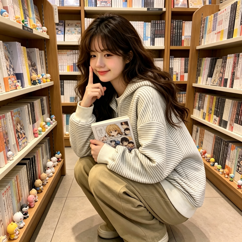 复古气质条纹连帽拉链开衫春季韩版潮流女生日常百搭宽松卫衣外套