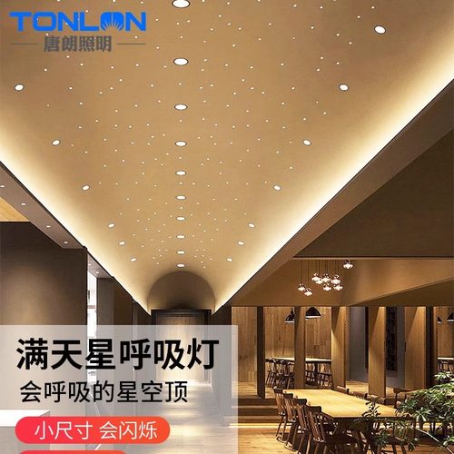 满天星呼吸灯走廊过道闪烁渐变