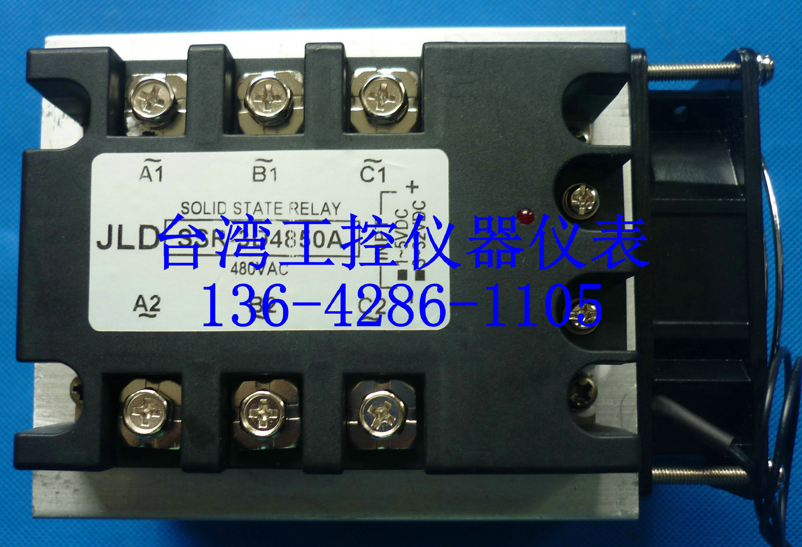 SSR-3D48120A SSR-3D48150A台湾JLD全新三相三控集成型固态继电器