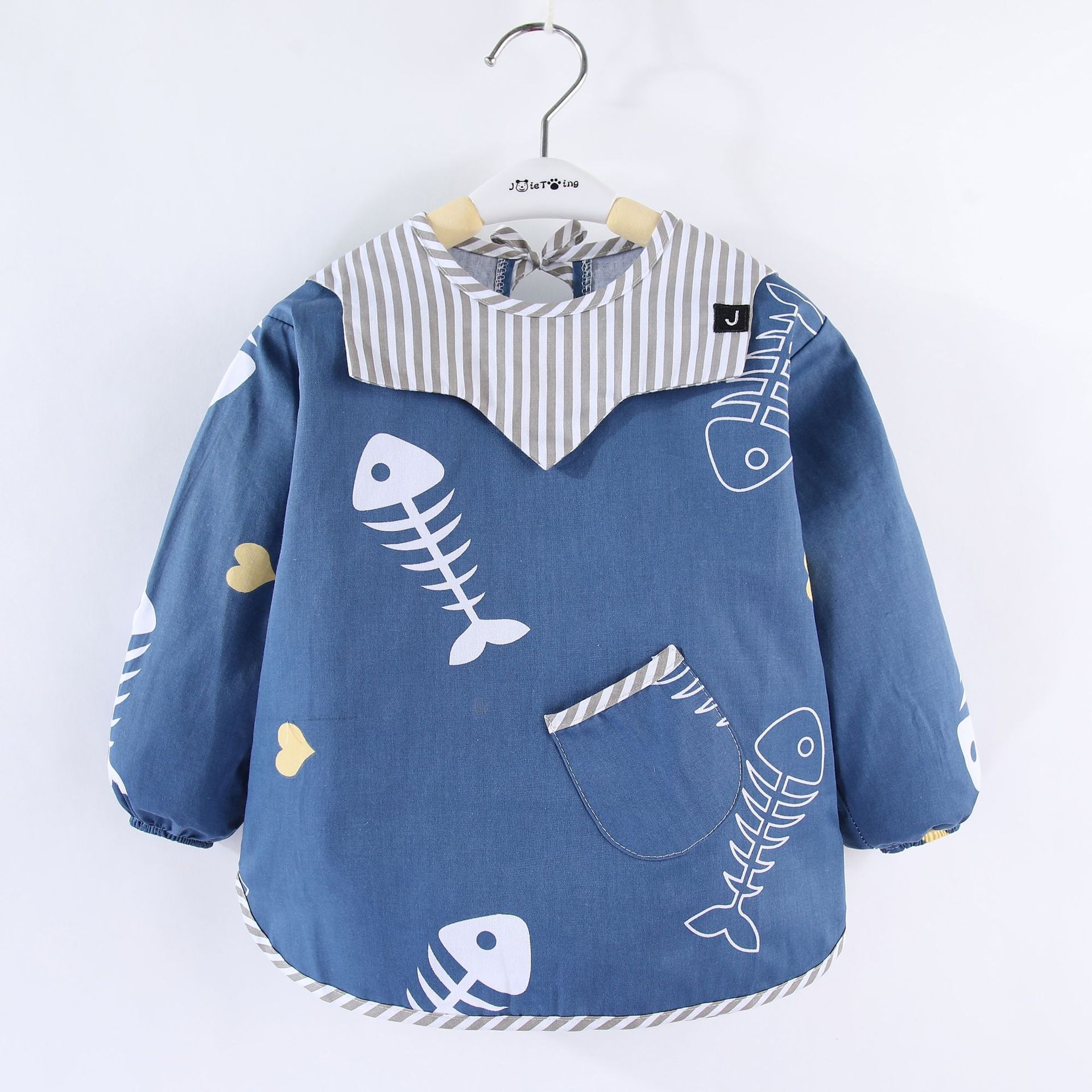 儿童罩衣棉防水秋冬宝宝长袖