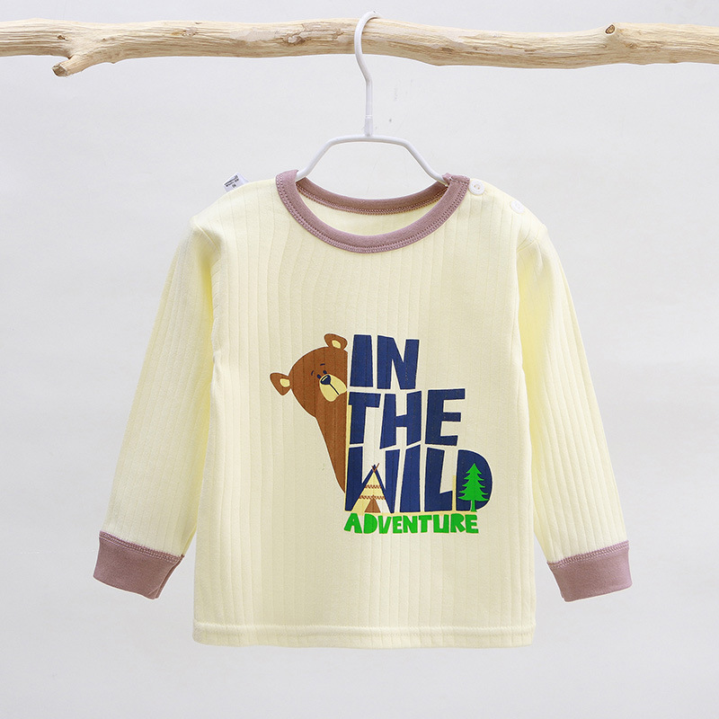 男童女童睡衣单衣打底衫婴儿