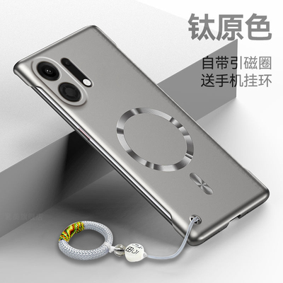 适用OPPOK13Turbo手机壳新款k13turbopro超薄金属漆oppo5G半包无边框opk防摔硬外壳opopk磁吸保护套男女简约