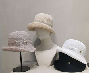 2026新款渔夫帽女春夏季韩版百搭透气卷边盆帽户外遮阳防晒帽子