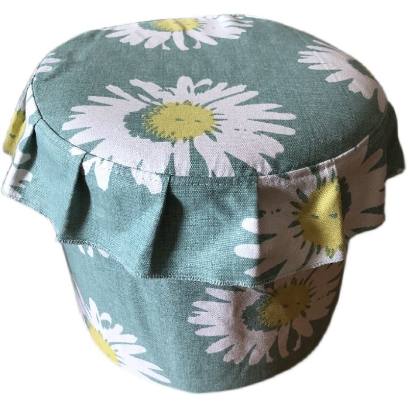 圆凳子套圆草墩凳子罩布艺套子鞋凳坐垫可以定做方凳罩防尘凳子罩,居家布艺,椅垫,淘宝优惠券,粉丝福利购,淘宝优惠卷