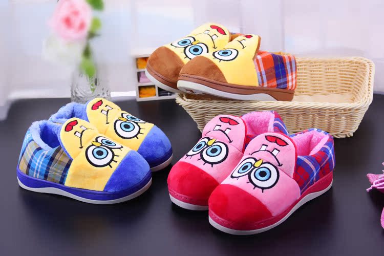 Chaussons enfants en suède pour hiver - semelle caoutchouc - Ref 1018202 Image 3