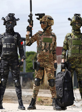 儿童军训迷彩服套装特种兵夏令营