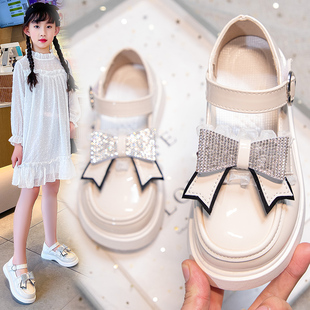 ABC IM儿童鞋子女童公主鞋春秋夏季款小皮鞋演出乐福鞋舞蹈鞋单鞋