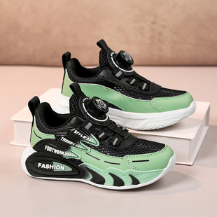 ABC IM儿童鞋子男童运动鞋单网网面透气中大童女跑步鞋夏季款镂空