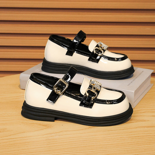 ABC IM儿童鞋子女童公主鞋春秋夏季新款小皮鞋单鞋乐福演出舞蹈鞋