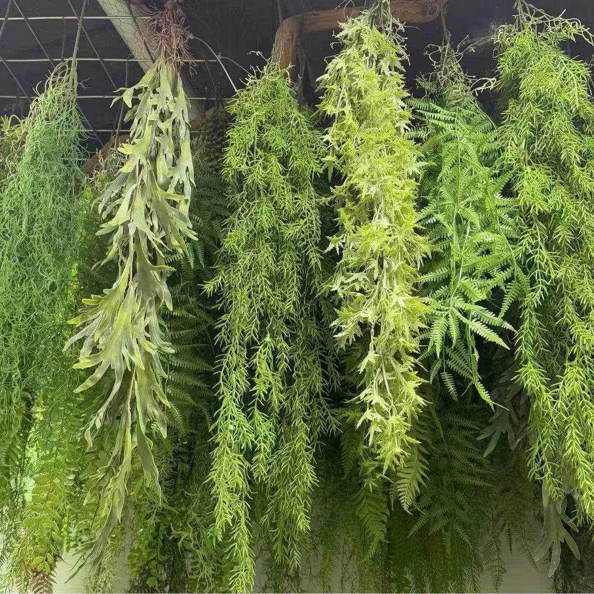 原色仿真绿植吊挂藤条氛围感