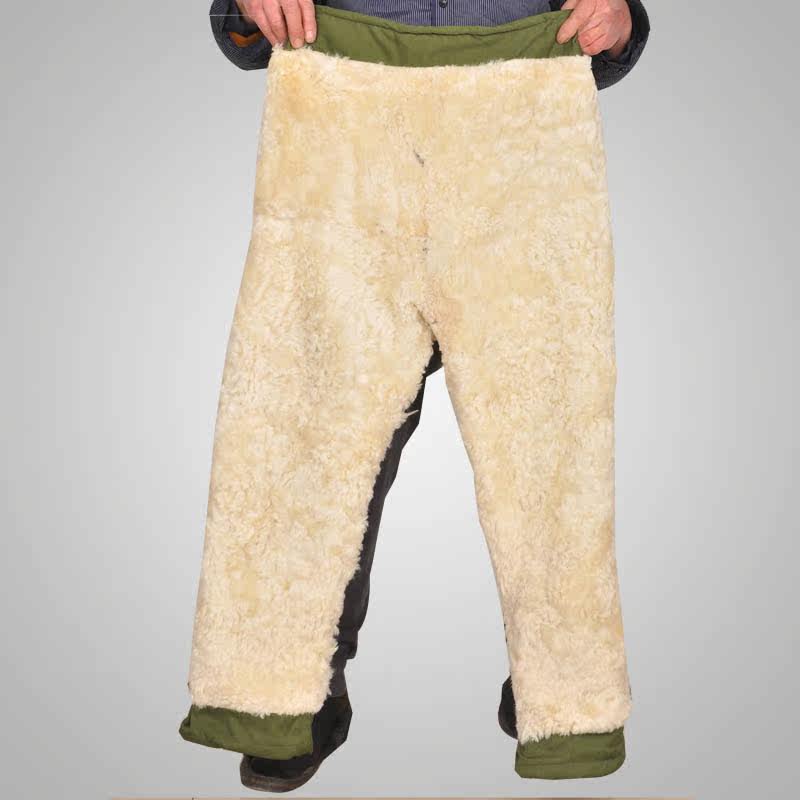 Pantalon cuir homme droit pour hiver - Ref 1493598 Image 3