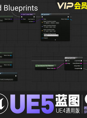 UE5虚幻4-Pak资源动态加载热更新运行蓝图系统插件Pak Loader